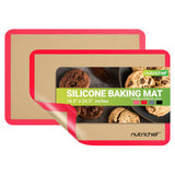 Silicone Baking Sheet - Reusable, Easy & Convenient, Nonstick Matt Used For Oven - (Red)