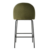 Nano 25'' Upholstered Low Back Counter Stool (Set of 2)