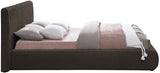 Nash Contemporary Boucle Fabric Bed with Deep Channel Tufting for Luxurious Bedroom Style