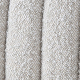 Nash Contemporary Boucle Fabric Bed with Deep Channel Tufting for Luxurious Bedroom Style