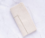 Natural Cotton Cocktail Napkins - 10 Inch