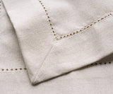 Natural Cotton Cocktail Napkins - 10 Inch