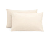 100% Cotton Sateen Pillowcases - Set of 2