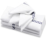 Pearls Navy Napkins Set of 12