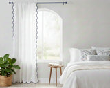 Scalloped Curtains