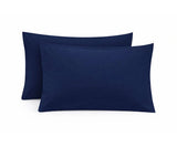 100% Cotton Sateen Pillowcases - Set of 2