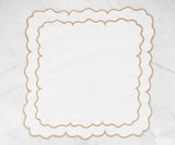 Scalloped Napkins - Cloth Napkins for Wedding