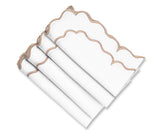 Scalloped Napkins - Cloth Napkins for Wedding