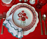 White Embroidered Napkins