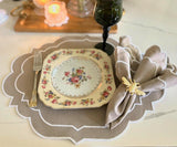 Oval Placemats Set of 4 - Cotton Placemats