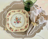 Oval Placemats Set of 4 - Cotton Placemats