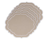 Oval Placemats Set of 4 - Cotton Placemats