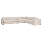 Newport Outdoor Modular 2-Seat Right Track Arm Sofa