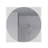 Salerno Mirror, Square Shape, Sandblasting Borders