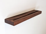 Vinyl Record Floating Shelf in Oak