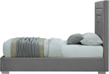 Nora Velvet Bed - Sumptuous Glamorous Design with Deep Channel Tufting and Customizable Legs