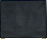 Nora Velvet Bed - Sumptuous Glamorous Design with Deep Channel Tufting and Customizable Legs