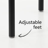 New York 24" Boucle Counter Stool with Arms (1-Piece)