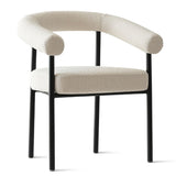 New York Modern Boucle Upholstered Dining Chair (Set of 6)