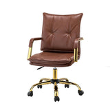 Michele Vegan Leather Task Accent Chair