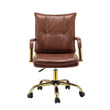 Michele Vegan Leather Task Accent Chair