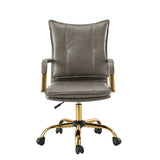 Michele Vegan Leather Task Accent Chair