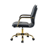 Michele Vegan Leather Task Accent Chair