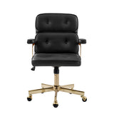 Denise Upholstered Swivel Office Chair