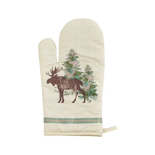 Scenery Tree Printed Oven Mitt, Set of 5, 2 MOQ