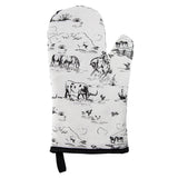 Ranch Life Oven Mitt, Set of 5, 2 MOQ