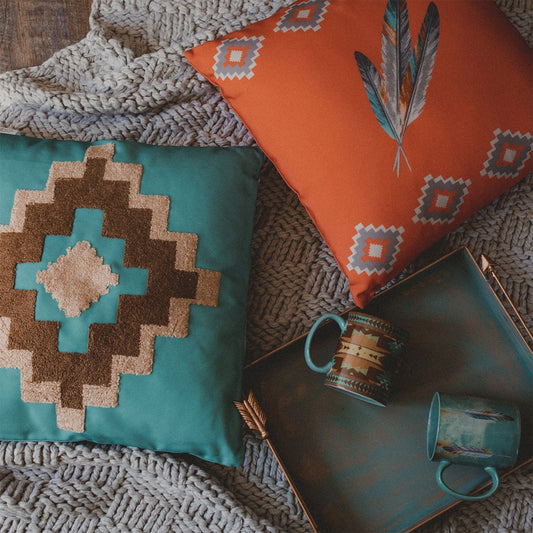 Feather Indoor/Outdoor Pillow, 2 MOQ