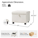 Nest Ease Ottoman with Lift-Top Footstool