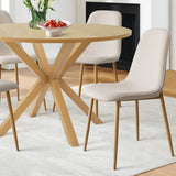 Oliver & Oslo 39" Round Dining Table Set for 4 (5-Piece)