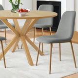 Oliver & Oslo 39" Round Dining Table Set for 4 (5-Piece)