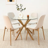 Oslo Modern Upholstered Dining Chair (Set of 4)