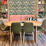 Oslo Modern Upholstered Dining Chair (Set of 4)