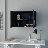 Storage Cabinet - Wall Cabinet, Three Interior Shelves, Double Door