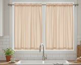Orange Kitchen Curtains Sets