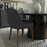 Orchid & Athena 52" Round Solid Oak Dining Table Set for 4 (5-Piece)