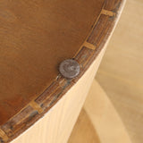 Orchid 52" Solid Oak Wood Round Pedestal Dining Table