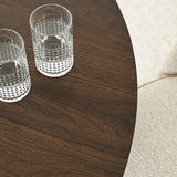 Orchid 52" Solid Oak Wood Round Pedestal Dining Table