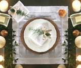 Custom White Cloth Napkins - Personalized Napkins