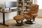 Oslo Euro Recliner w/ Ottoman