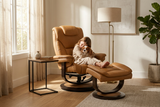 Oslo Euro Recliner w/ Ottoman
