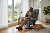 Oslo Euro Recliner w/ Ottoman