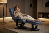 Oslo Euro Recliner w/ Ottoman