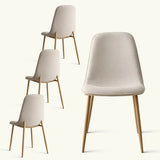 Oslo Modern Upholstered Dining Chair (Set of 4)