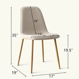 Oslo Modern Upholstered Dining Chair (Set of 8)