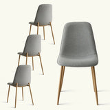 Oslo Modern Upholstered Dining Chair (Set of 4)