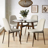 Oslo Modern Upholstered Dining Chair (Set of 4)